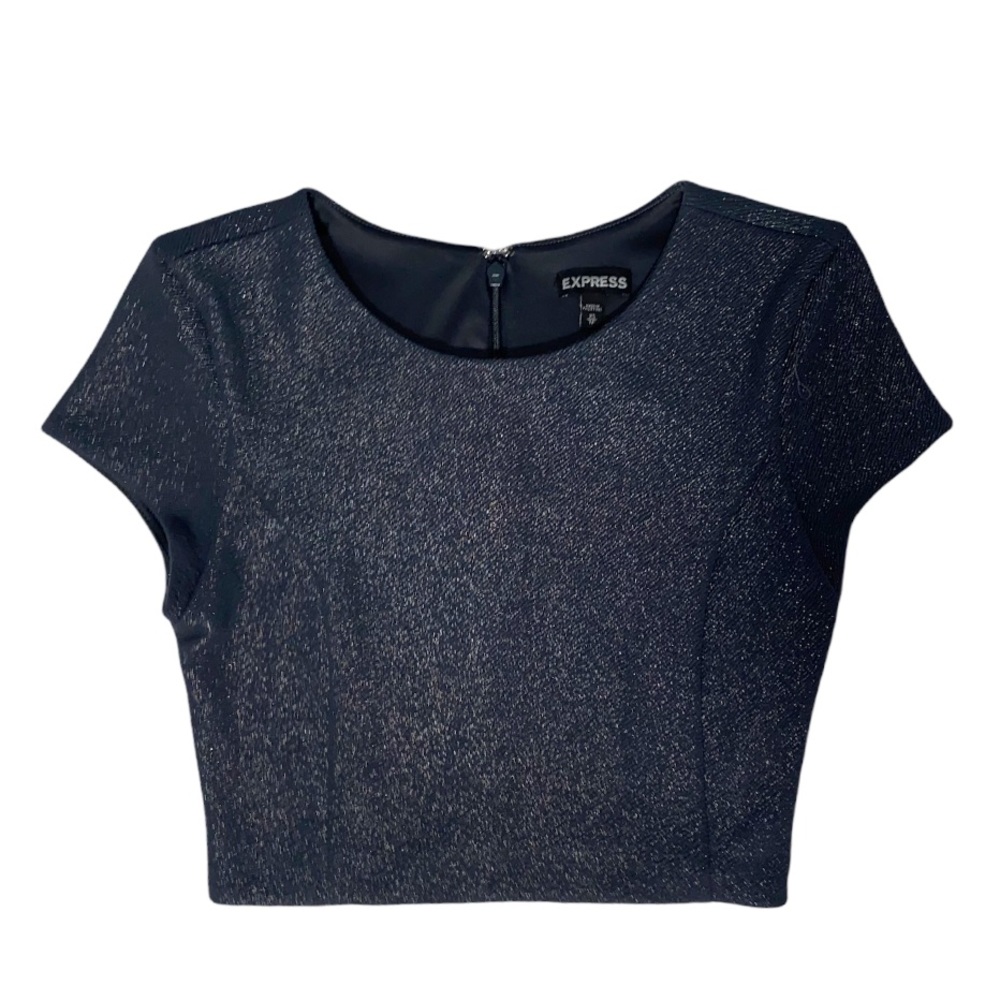 Glitter Express Crop Top